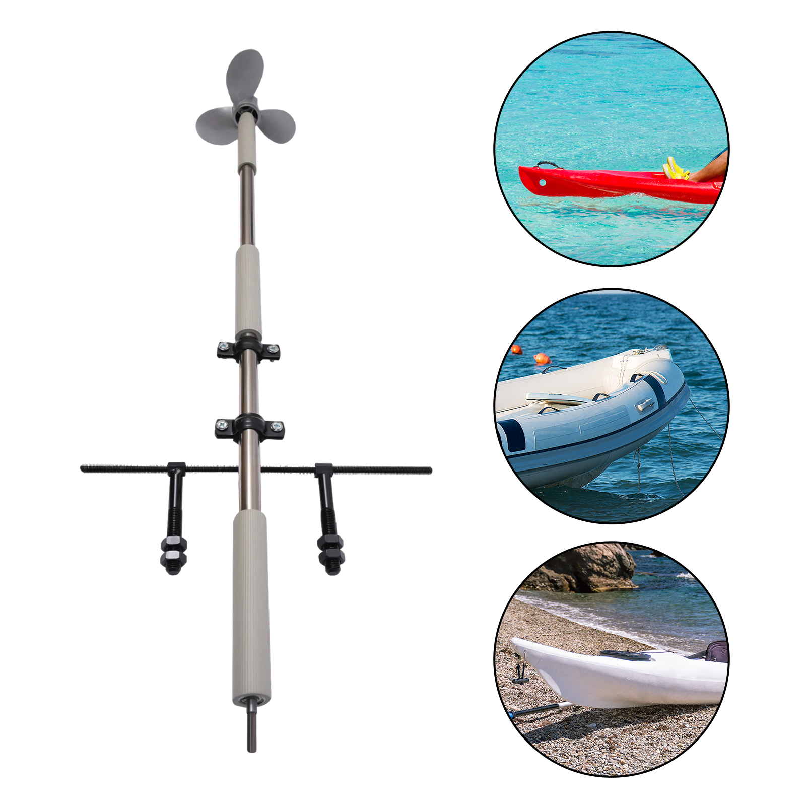 Electric Drill Manual Propelle - Fishing Kayak Trolling Motor reseña y precio