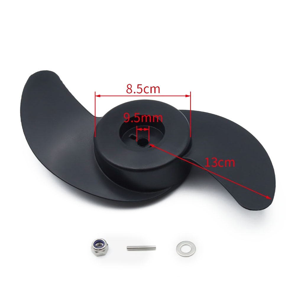 Outboard Motor Propeller 2-Bla - Fishing Kayak Trolling Motor reseña y precio
