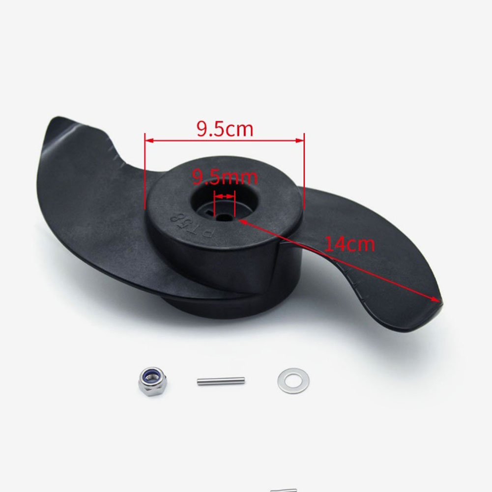 Outboard Motor Propeller 2-Bla - Fishing Kayak Trolling Motor reseña y precio