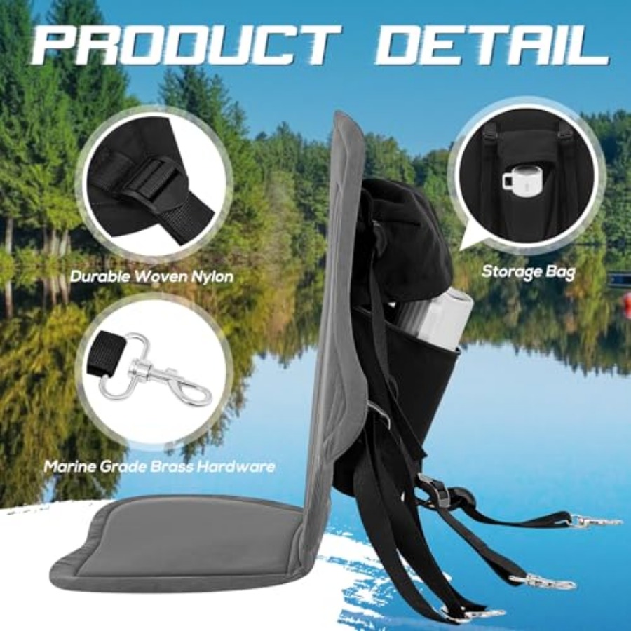 Pack Padded Kayak Seat Fishing - Fishing Kayak Storage Bag reseña y precio