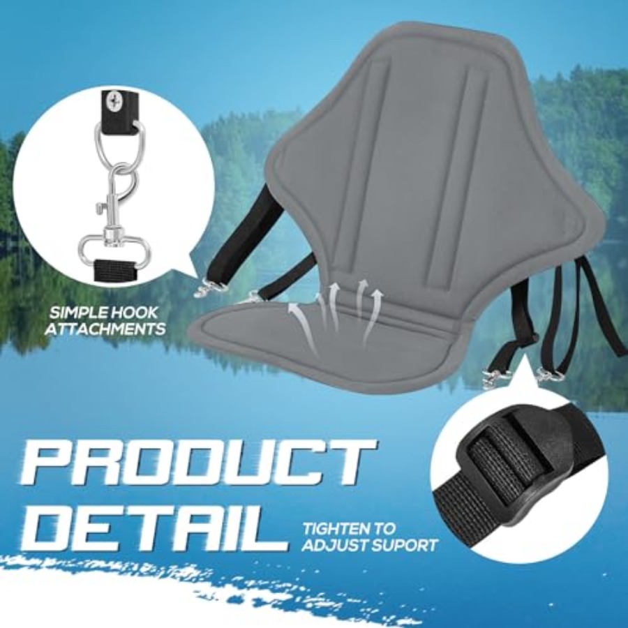 Pack Padded Kayak Seat Fishing - Fishing Kayak Storage Bag reseña y precio