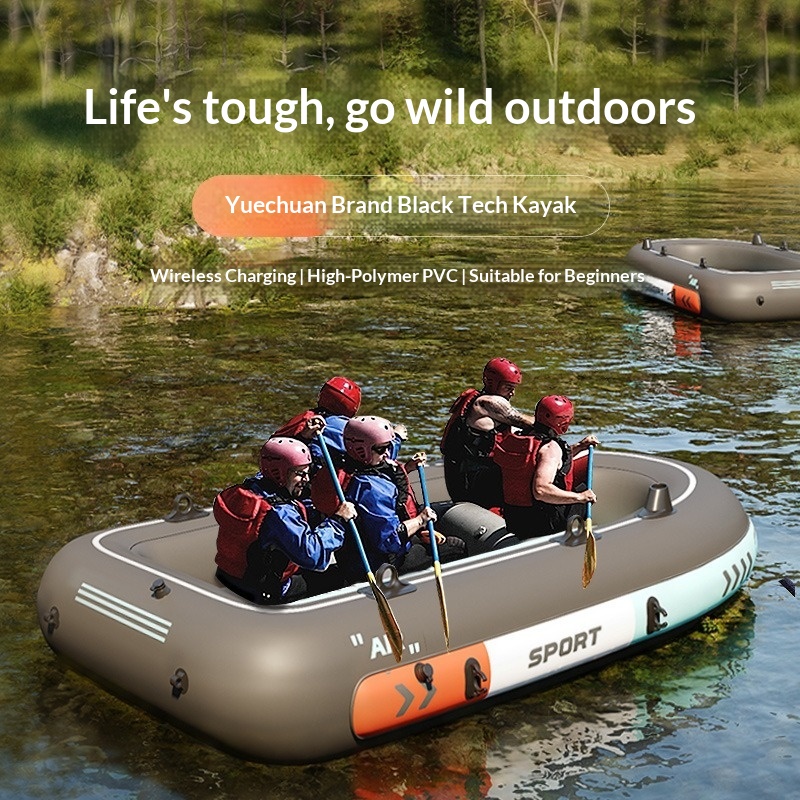 Inflatable Tandem Fishing Kaya - Fishing Kayak Inflatable reseña y precio