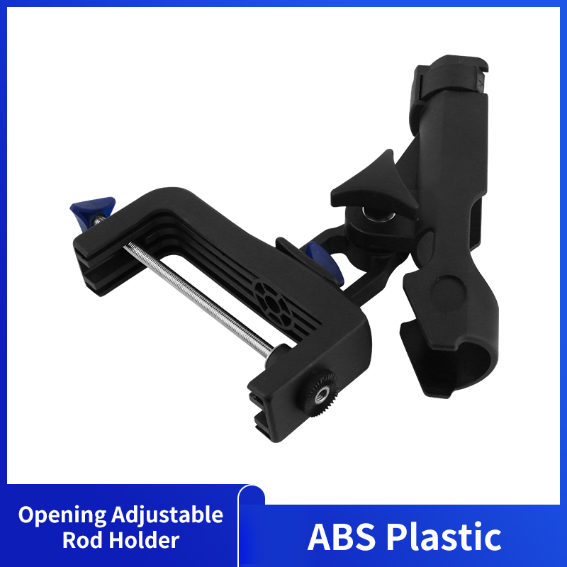 ABS Plastic Adjustable Clamp o - Fishing Kayak Rod Holder reseña y precio