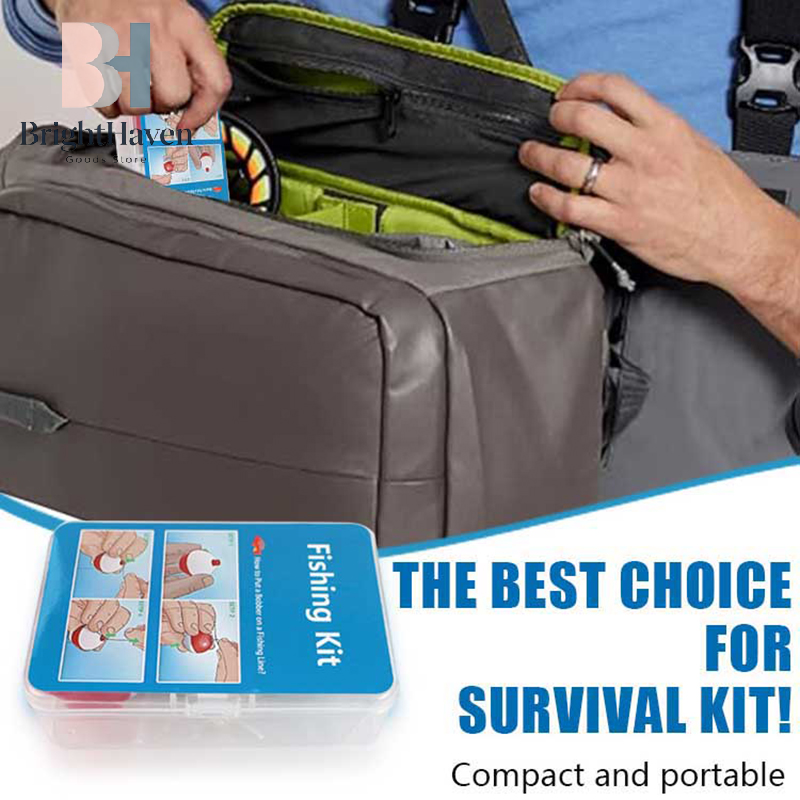 24Pcs/Set Emergency Fishing Ki - Fishing Kayak Crate reseña y precio