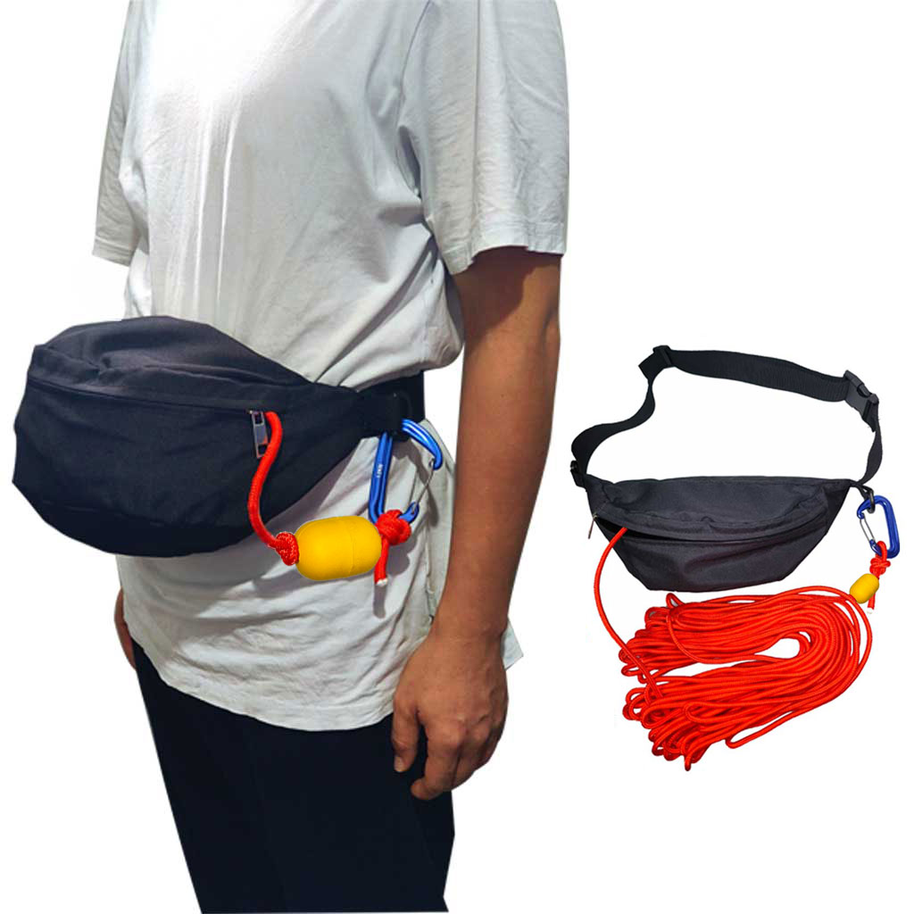 Kayak Rescue Waist Throw Rope  - Fishing Kayak Crate reseña y precio