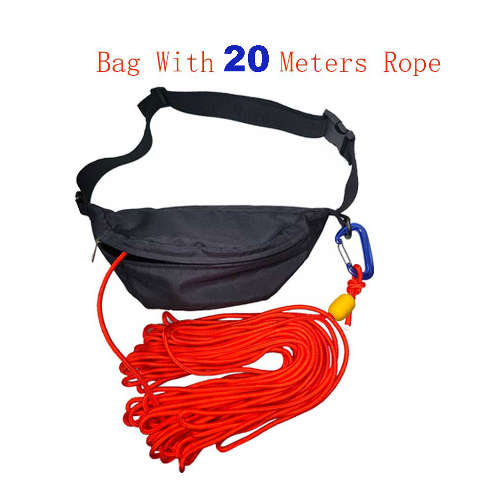 Kayak Rescue Waist Throw Rope  - Fishing Kayak Crate reseña y precio