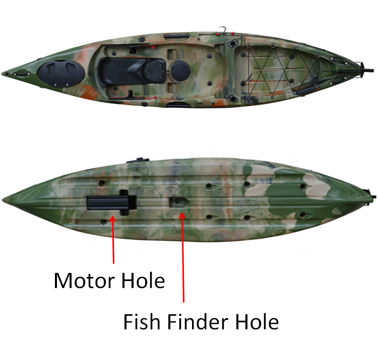 12.46' Kayak Sit On Top Fishin - Fishing Kayak Sit In reseña y precio