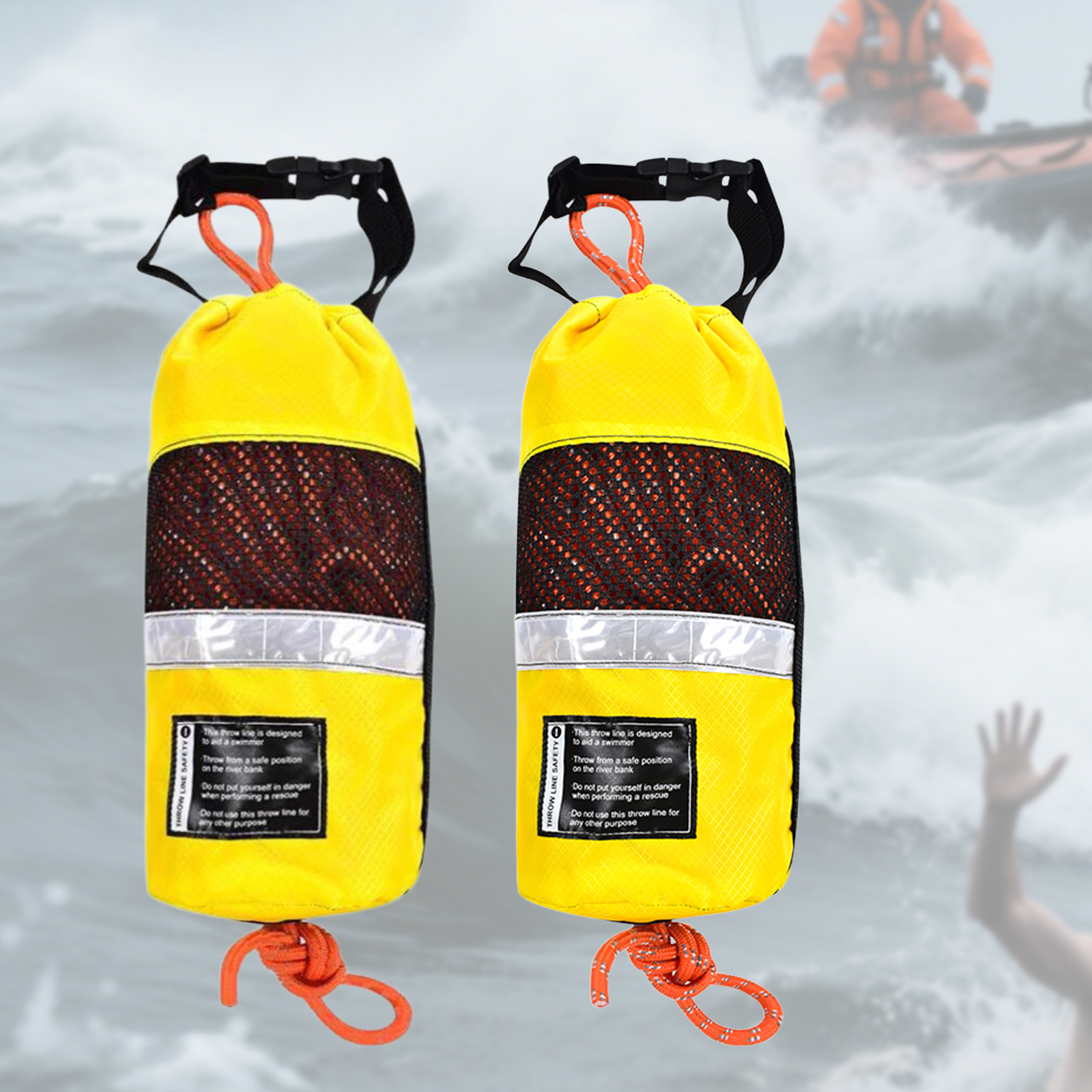 Throw Bag for Water Rescue Mar - Fishing Kayak Crate reseña y precio