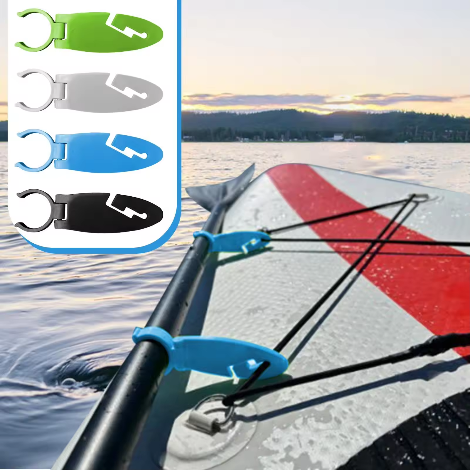 2pcs Stand Up Paddle Board Cli - Fishing Kayak Sit On Top reseña y precio