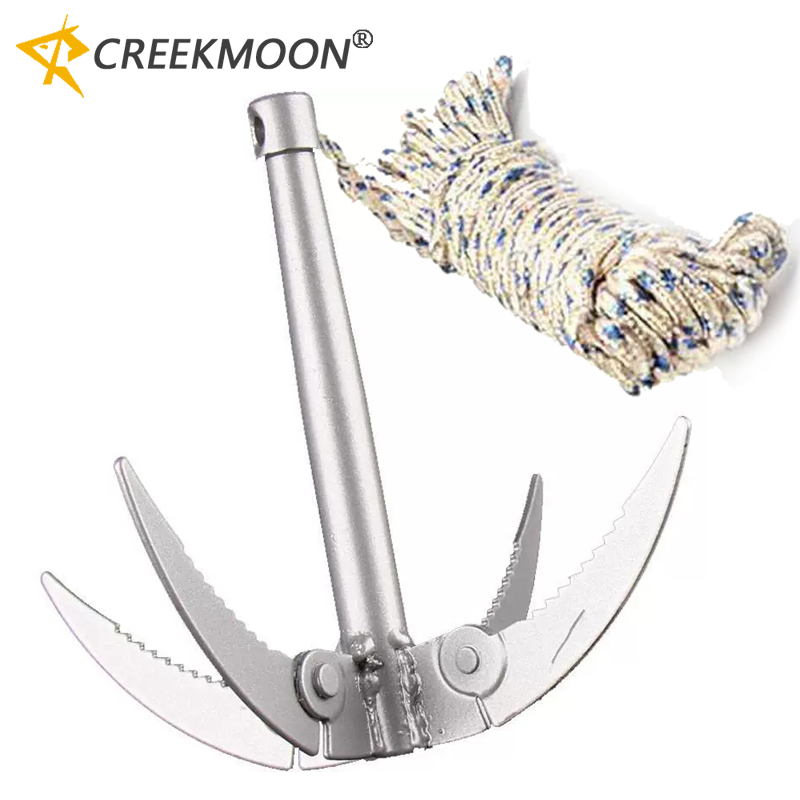 4 Claw Anchor Sickle Foldable  - Fishing Kayak Anchor reseña y precio