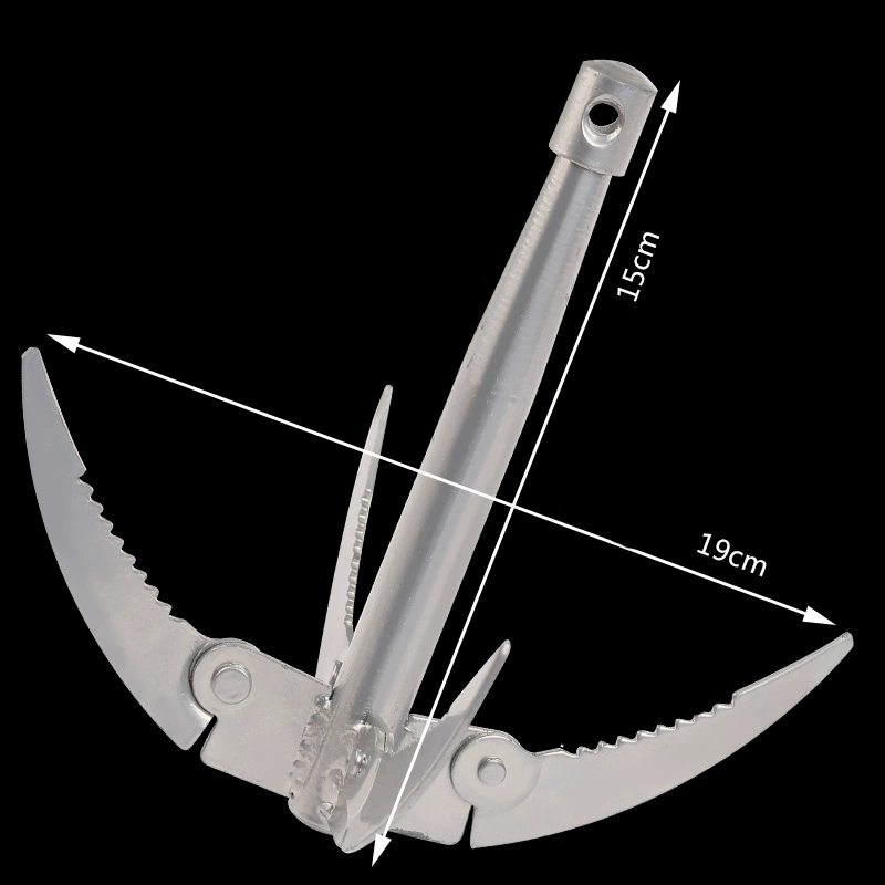 4 Claw Anchor Sickle Foldable  - Fishing Kayak Anchor reseña y precio