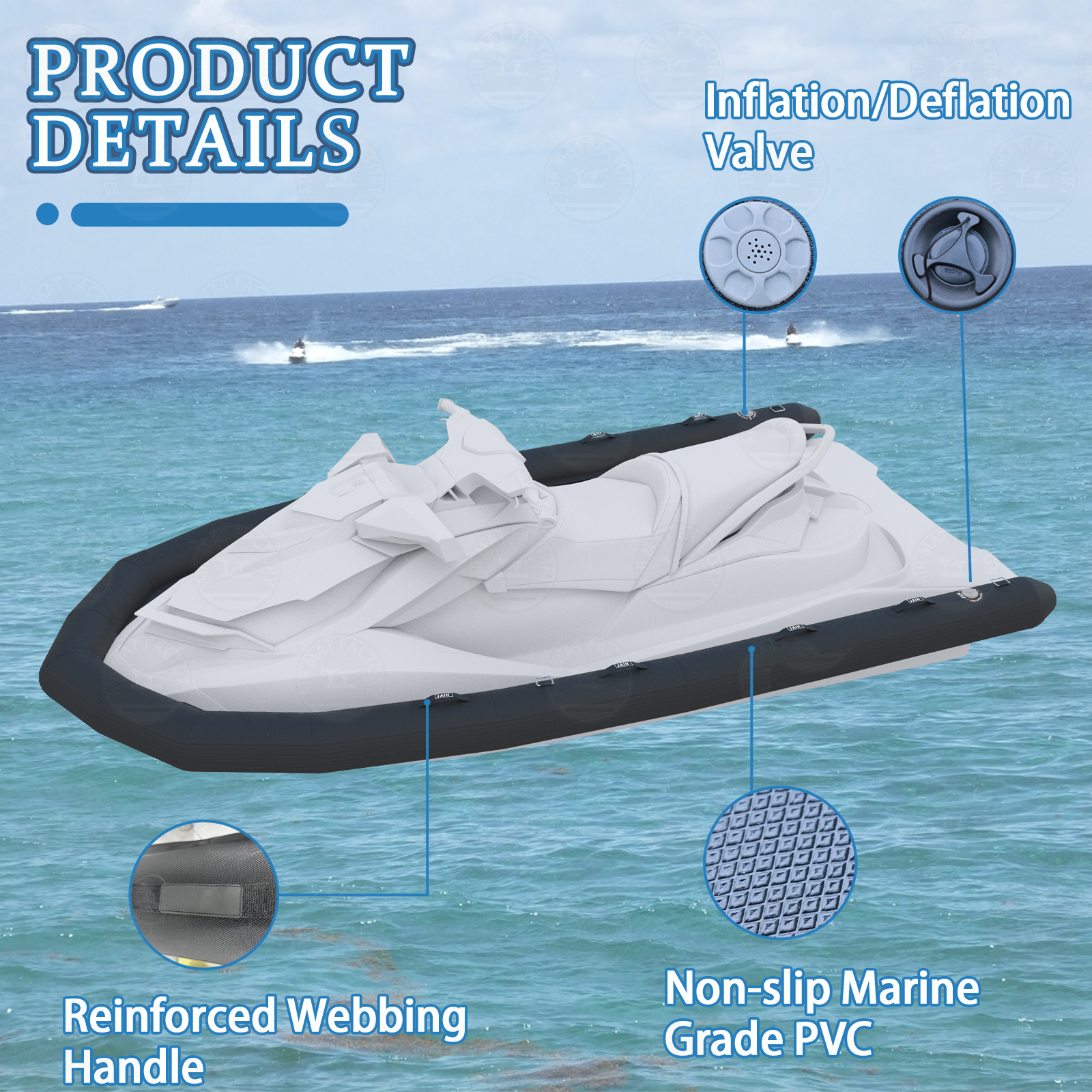 Stock! Hot Selling Inflatable  - Fishing Kayak Inflatable reseña y precio