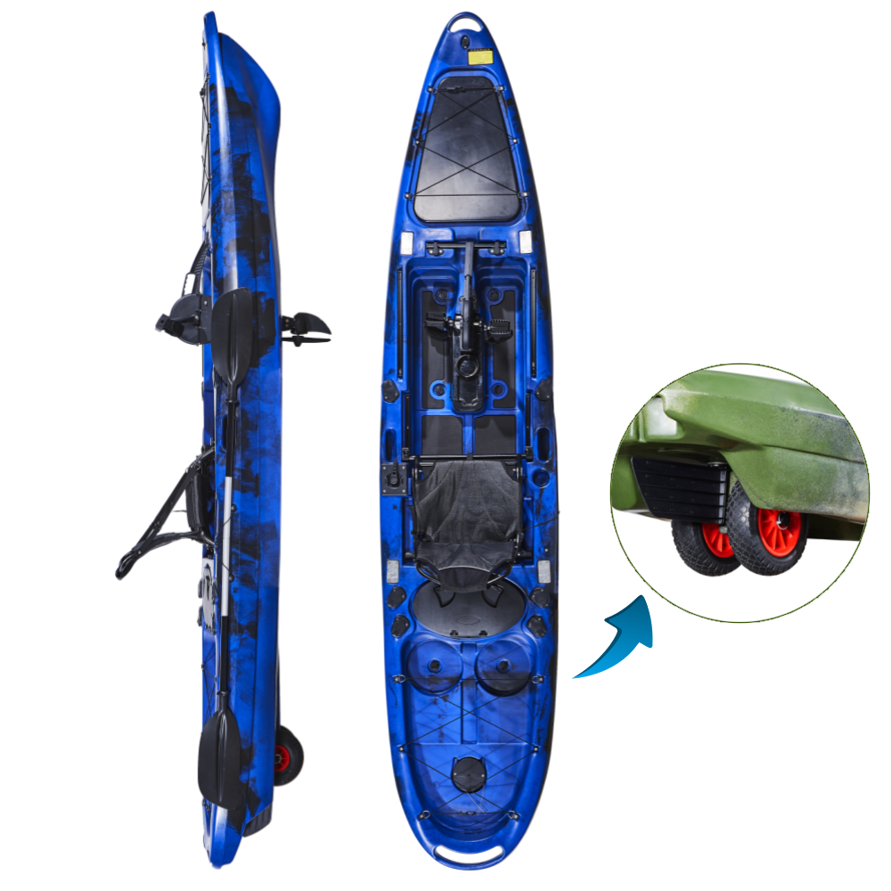 LSF 13ft One-Person Pedal Driv - Fishing Kayak Pedal Drive reseña y precio