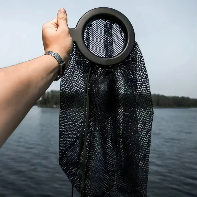 Hanging Mesh Trash Bag Cooler  - Fishing Kayak Storage Bag reseña y precio