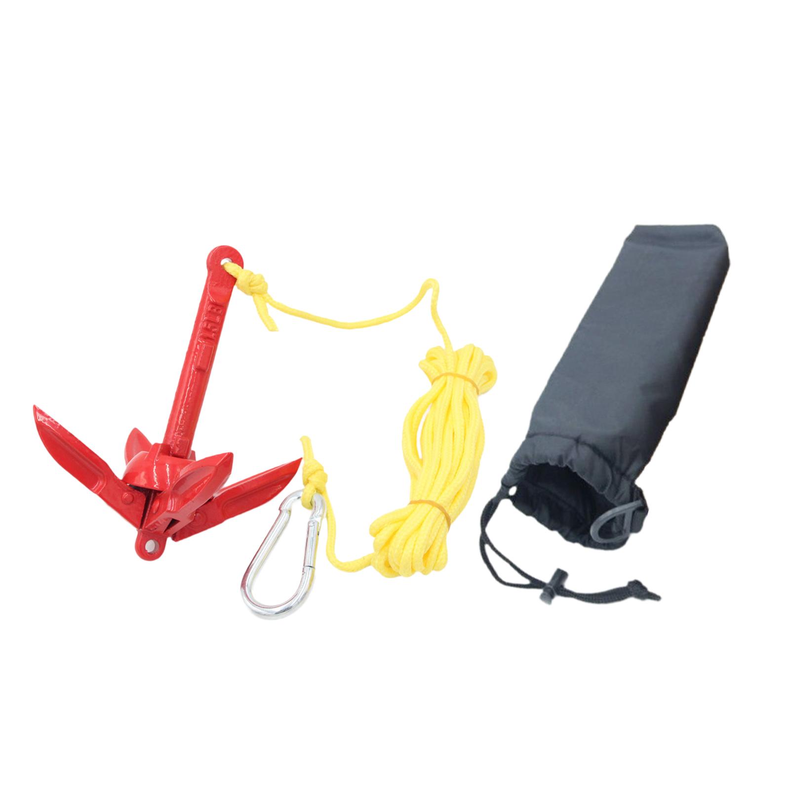 0.7kg Carbon Steel Folding Anc - Fishing Kayak Anchor reseña y precio