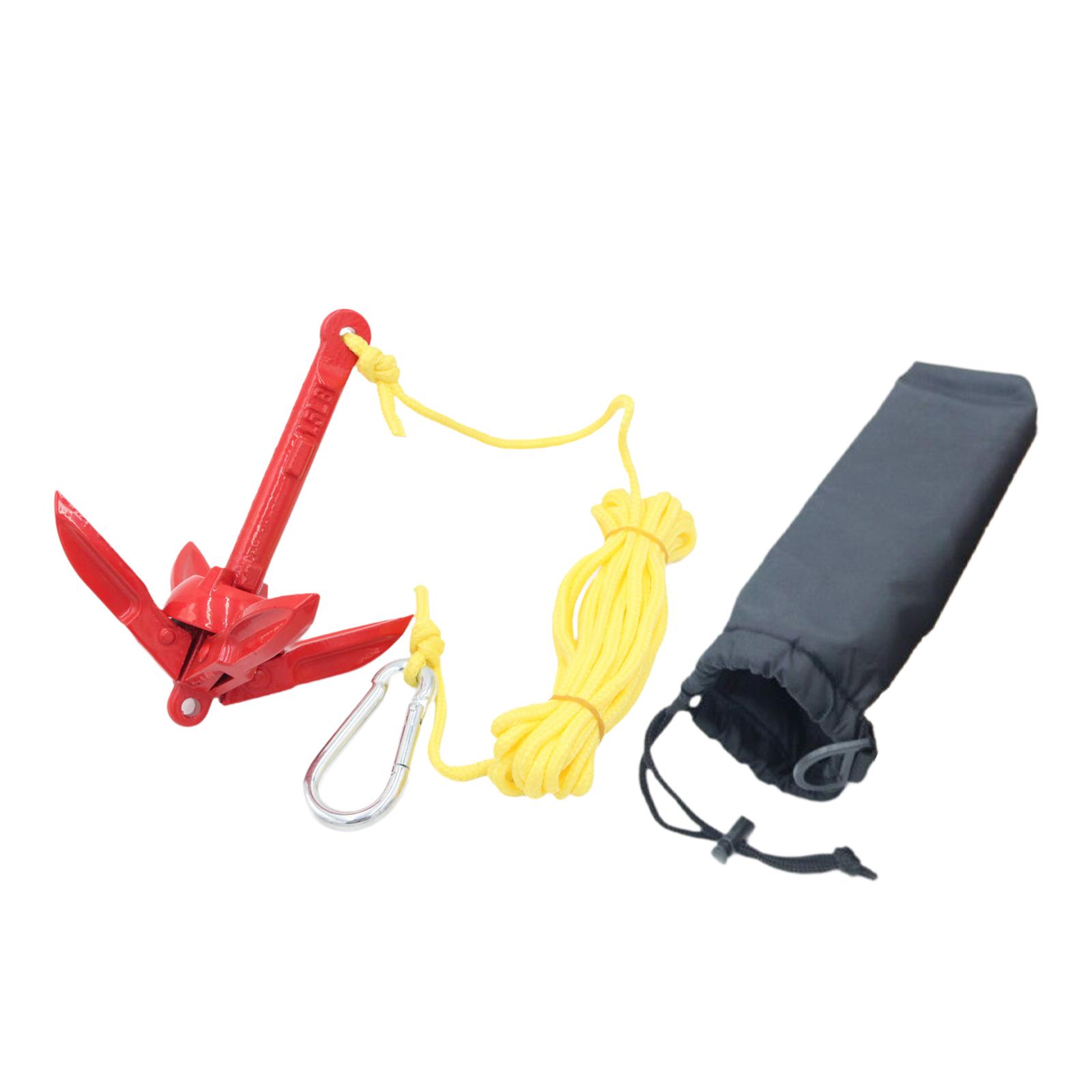 0.7kg Carbon Steel Folding Anc - Fishing Kayak Anchor reseña y precio