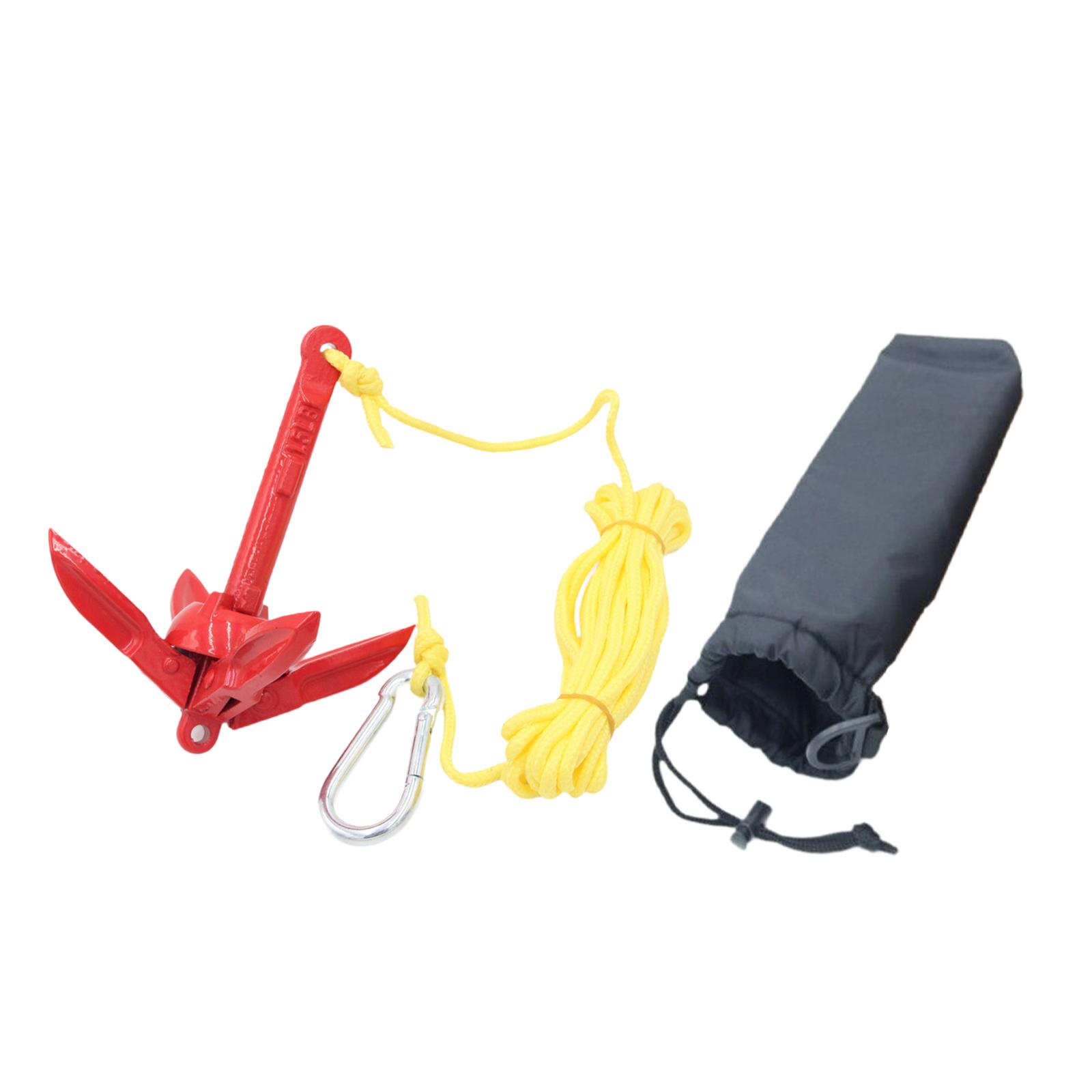 0.7kg Carbon Steel Folding Anc - Fishing Kayak Anchor reseña y precio