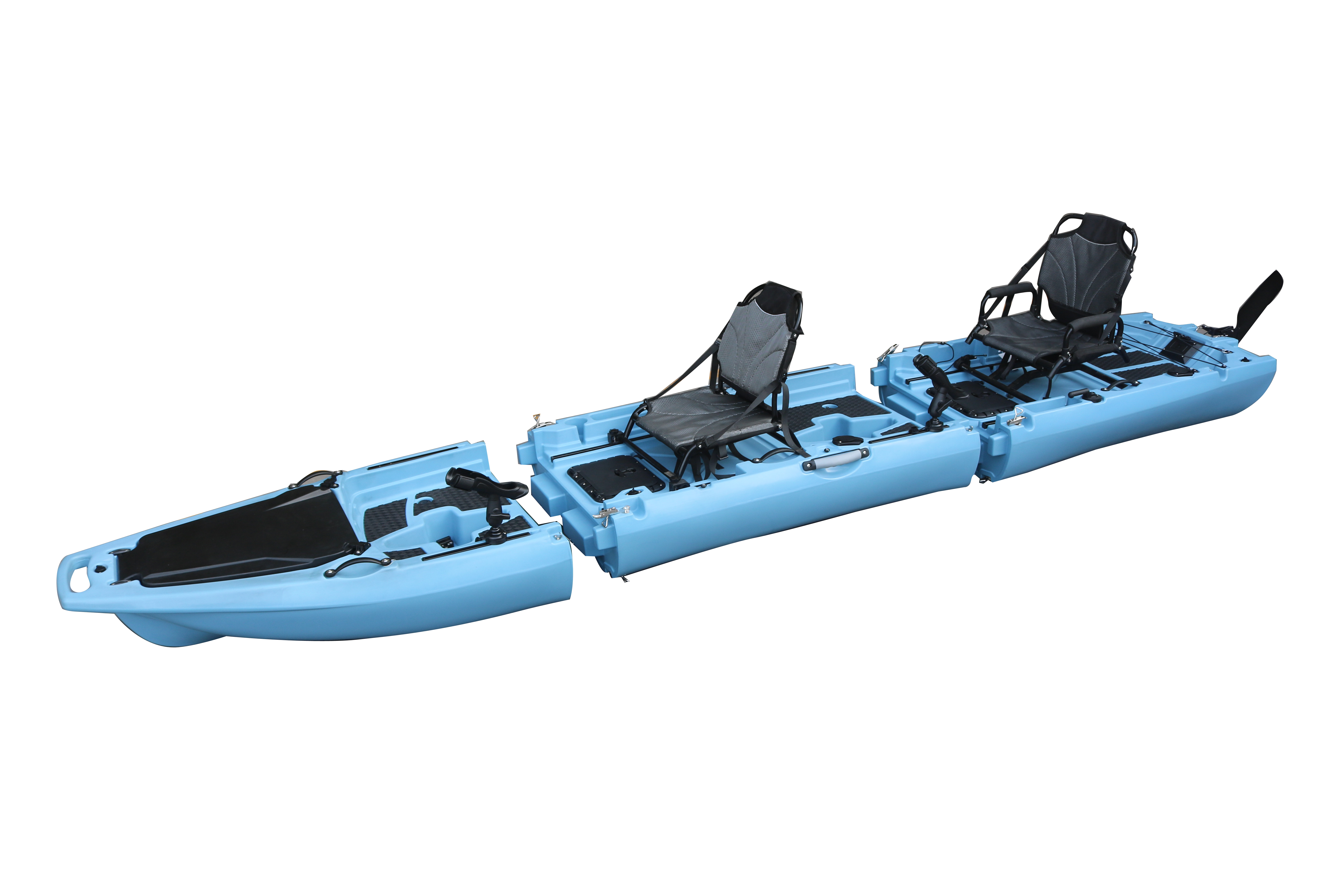 14FT 2 Person Detachable  Peda - Fishing Kayak Sit In reseña y precio