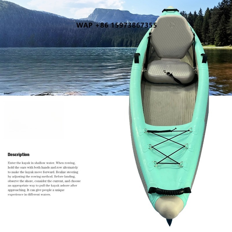 New Arrival Double-Layer Infla - Fishing Kayak Sit In reseña y precio