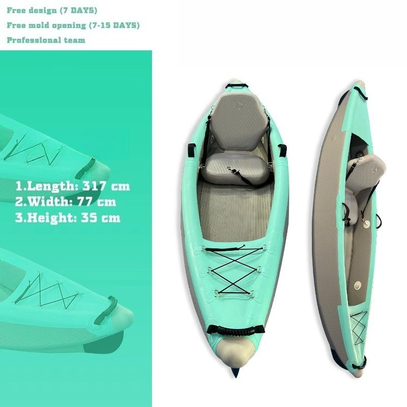 New Arrival Double-Layer Infla - Fishing Kayak Sit In reseña y precio