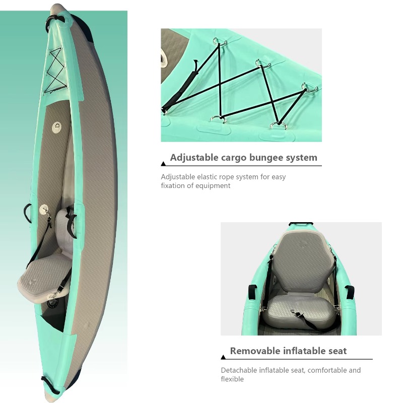 New Arrival Double-Layer Infla - Fishing Kayak Sit In reseña y precio