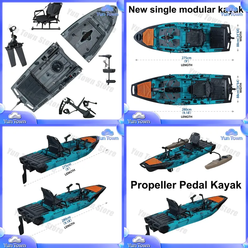 Modular Kayak 9.5ft Sit On Top - Fishing Kayak Sit In reseña y precio