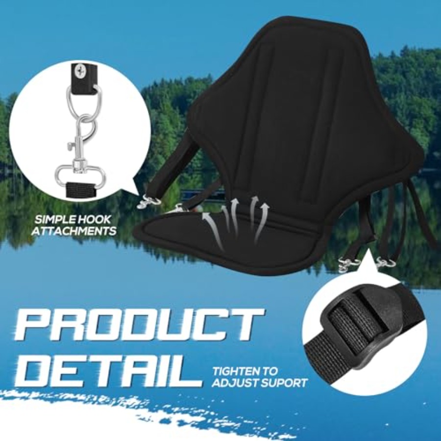 Pack Padded Kayak Seat Fishing - Fishing Kayak Storage Bag reseña y precio