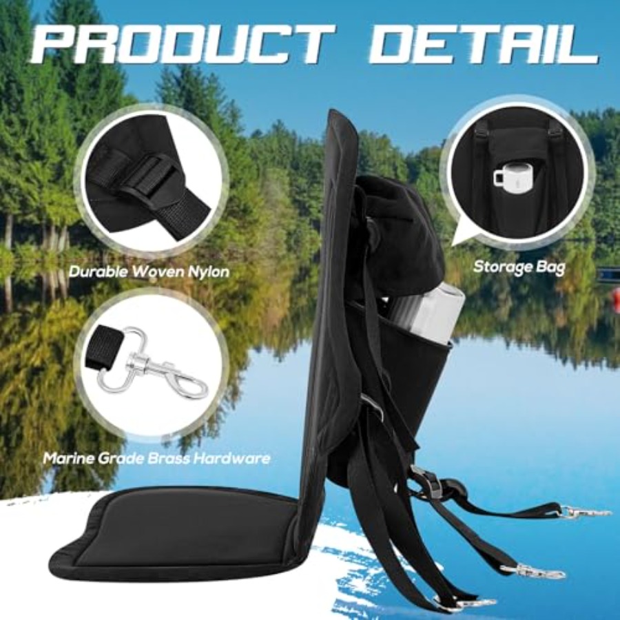 Pack Padded Kayak Seat Fishing - Fishing Kayak Storage Bag reseña y precio