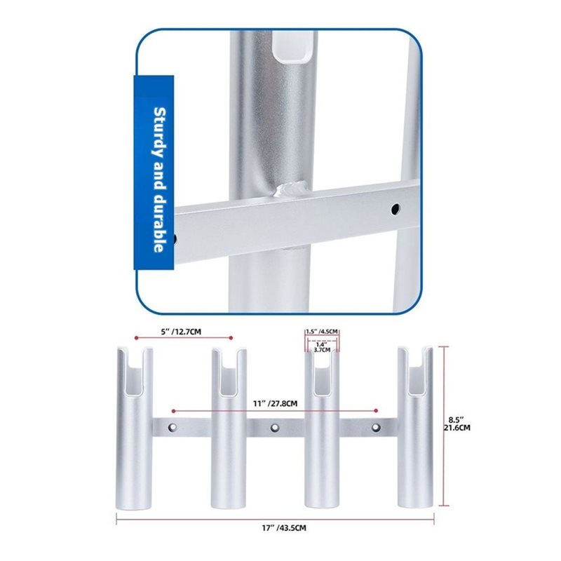 L71A Wall-Mounted Fishing Rod  - Fishing Kayak Cart reseña y precio
