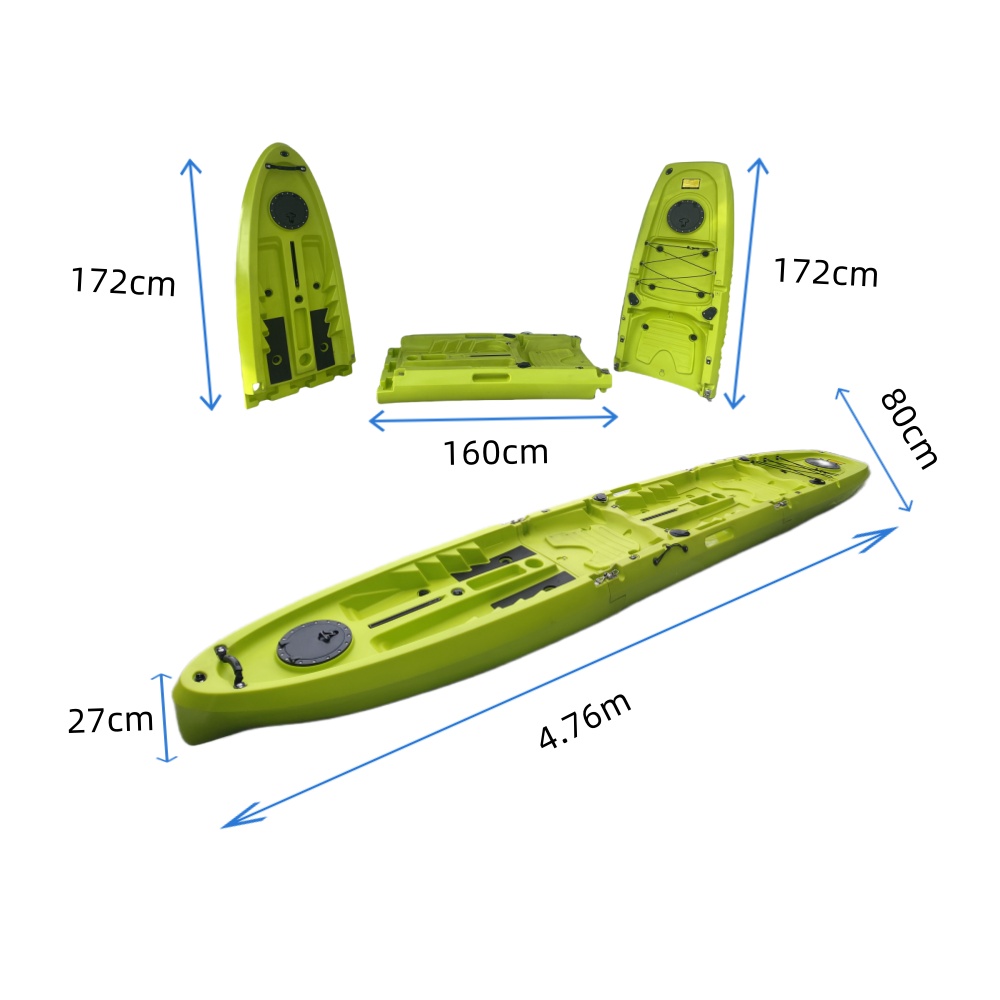 New Modular Tandem Double Sit- - Fishing Kayak Sit In reseña y precio